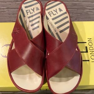 Fly London wedge slide